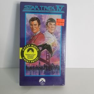 Star Trek IV The Voyage Home VHS